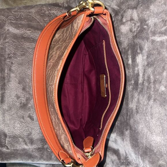 Coach Leather Vintage Leather Purse gold brown - Picture 8 of 16